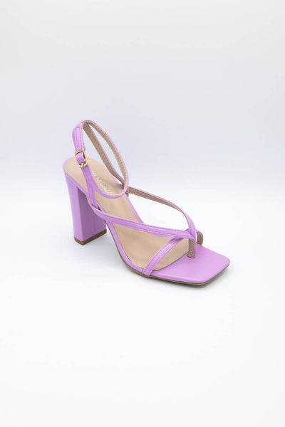 Top Moda Nile Strappy Heels for Women in Purple