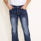 True Luck Zachary Bootcut Stretch Jeans for Men