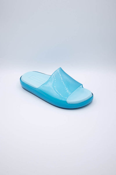 Yellow Box Marana Lucite Slides for Women in Blue