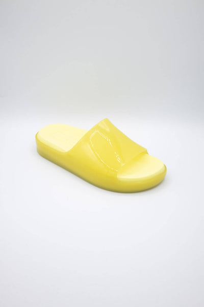 Yellow Box Marana Lucite Slides for Women in Yellow