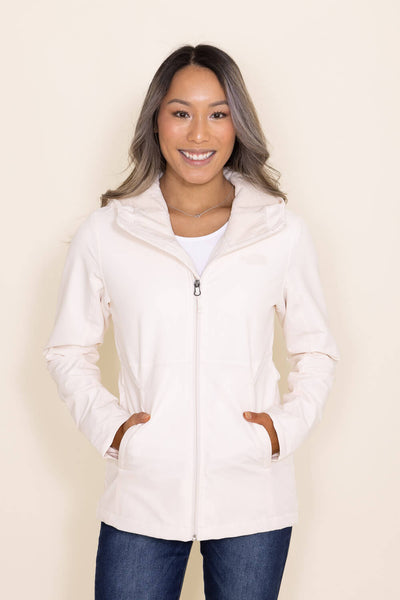 The North Face Shelbe Raschel Hoodie Jacket for Women in White