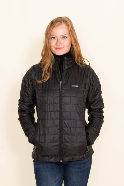 Patagonia Women s Nano Puff Jacket in Black