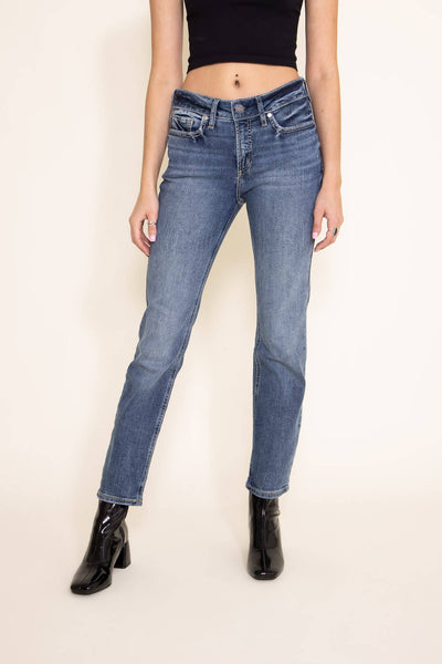 Silver Jeans Suki Straight Jeans for Women