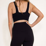 Love Tree Biker Shorts for Women in Black