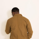 Carhartt Canvas Fleece Lined Shirt Jacket for Men in Brown
