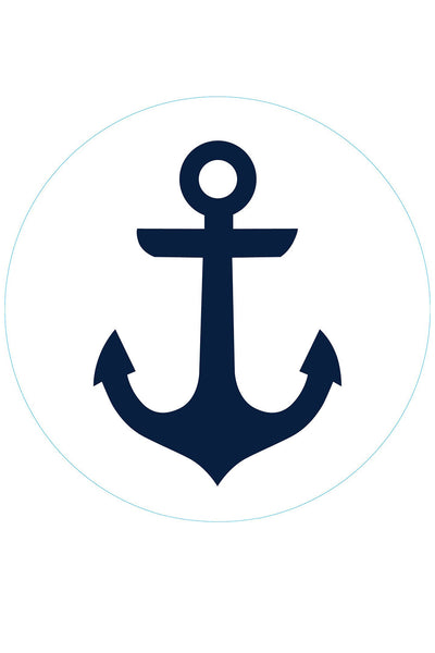 Bogg Bag Anchor Bits in Navy Blue