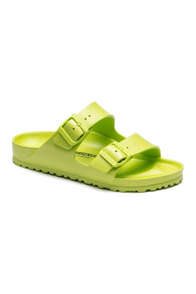 Birkenstock Arizona EVA Sandals for Women in Active Lime Green