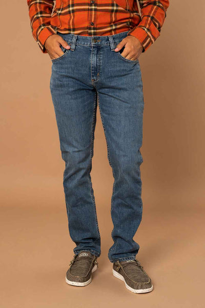 Carhartt Rugged Flex Relaxed Low Rise Five Pocket Tapered Jeans for Men