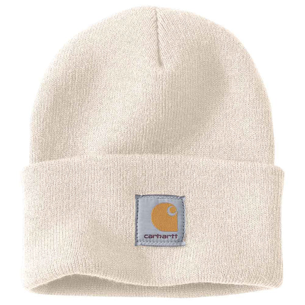 Carhartt Knit Cuff Beanie in Winter White A18-WWH WINTER WHITE