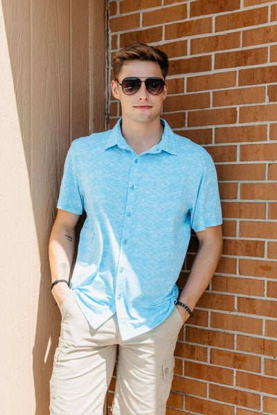 WearFirst Wanderer Japonica Shirt for Men in Blue
