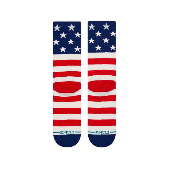 Stance The Fourth ST Crew Socks in Red