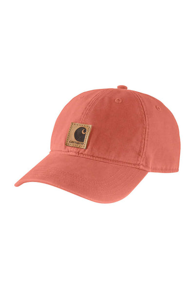 Carhartt Canvas Patch Cap in Red
