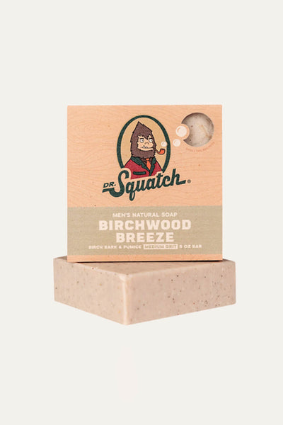 Dr. Squatch Birchwood Breeze Bar Soap