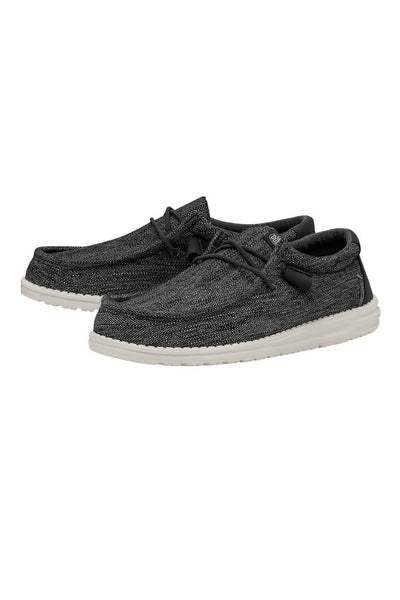 Hey Dude Shoes Men’s Wally Ascend Woven Shoes in Abyss