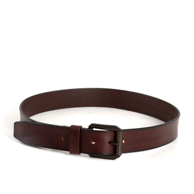 Brown Leather Belt for Men