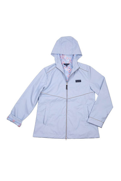 Simply Southern Rain Jacket for Women in Blue
