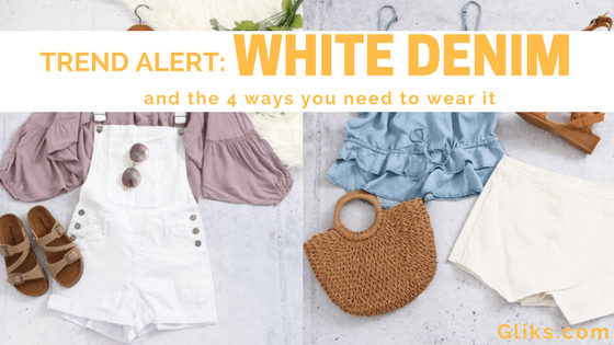 How You Need to Be Wearing White Denim This Season