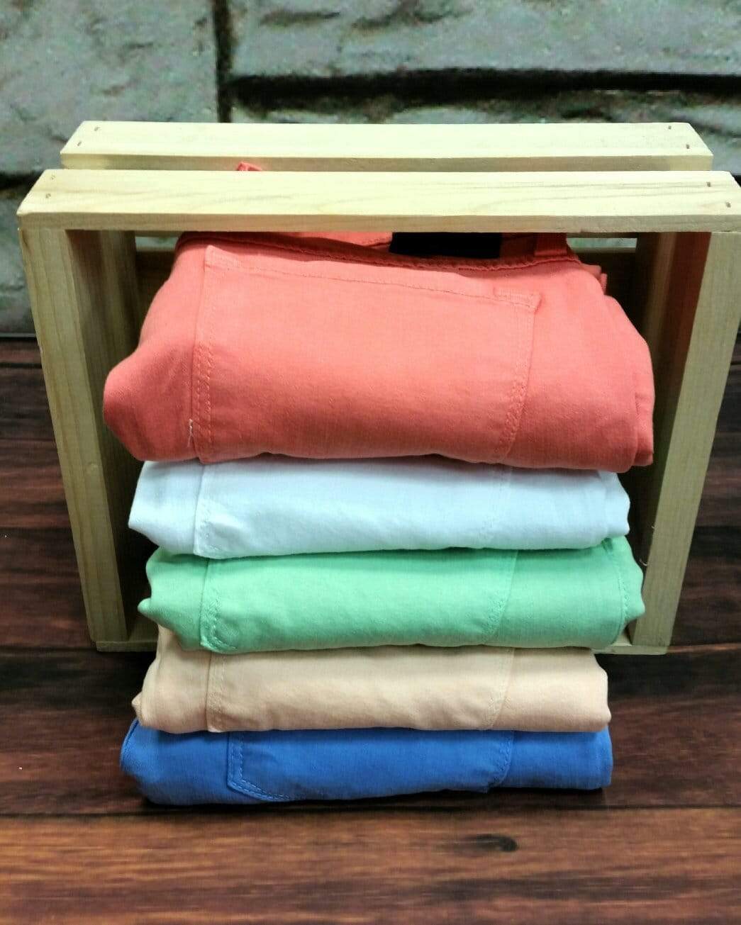 Spring into Colored Denim