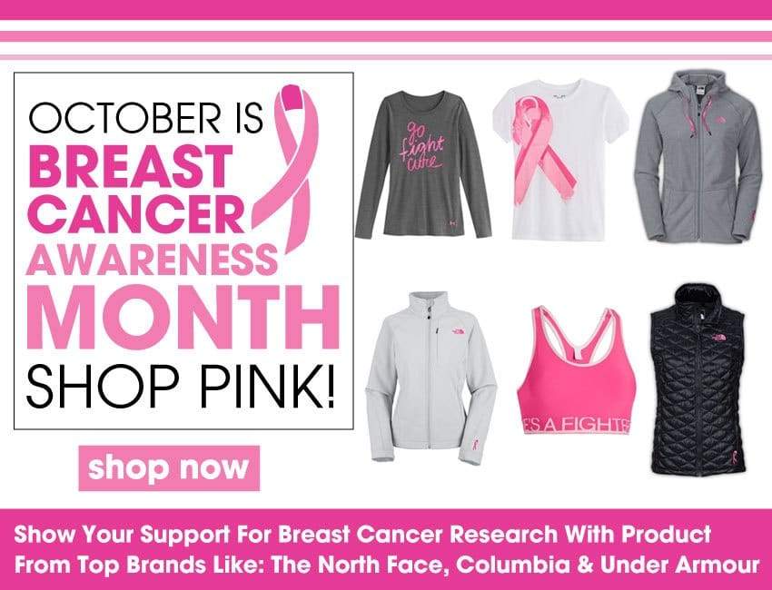 Shop Our Breast Cancer Awareness Apparel