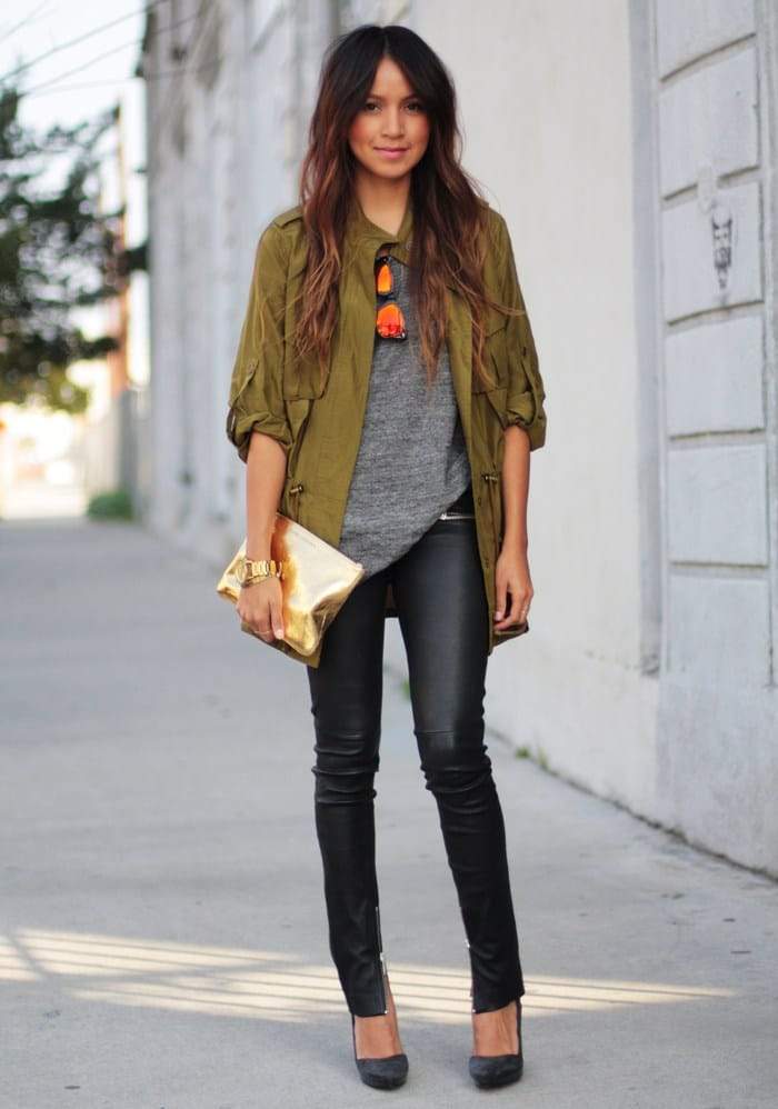 How to Wear Fall’s Army Green Trend