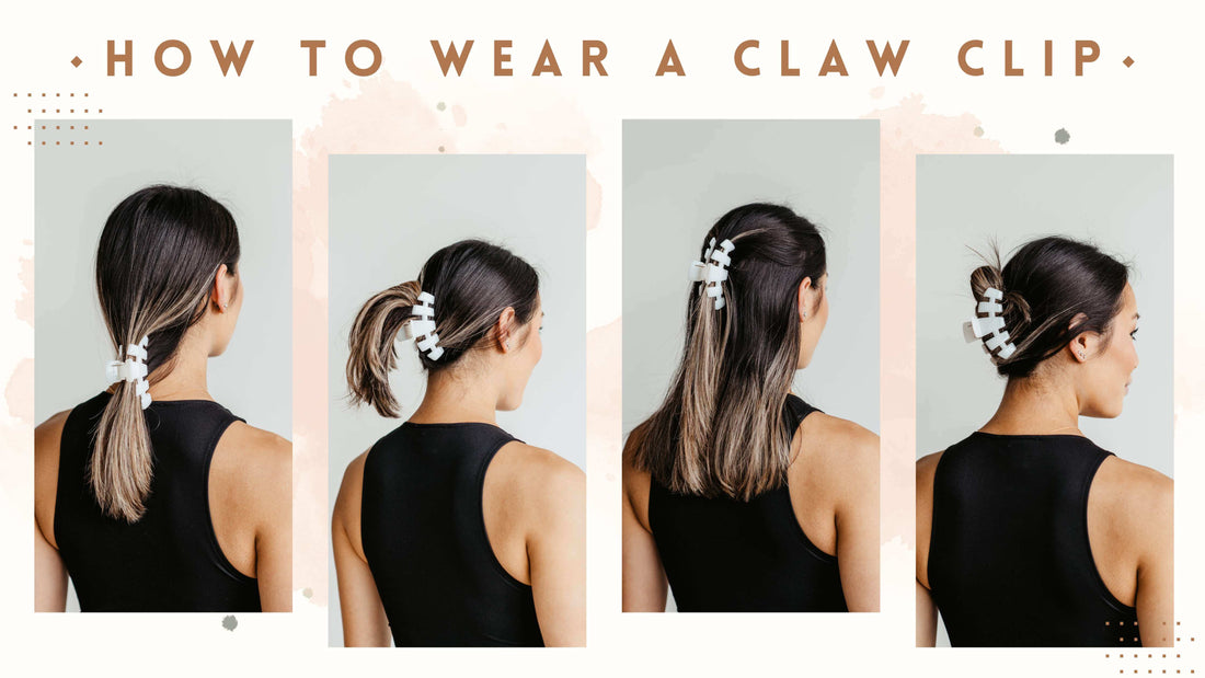 How To Wear A Claw Clip