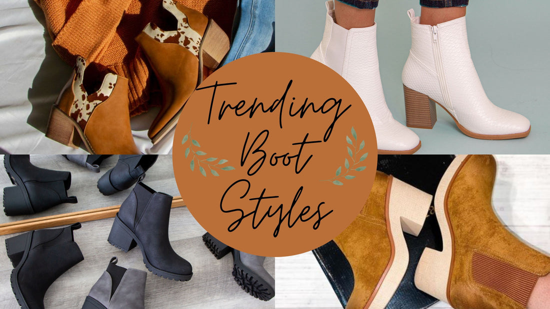 Trending Boot Styles - Fall 2021