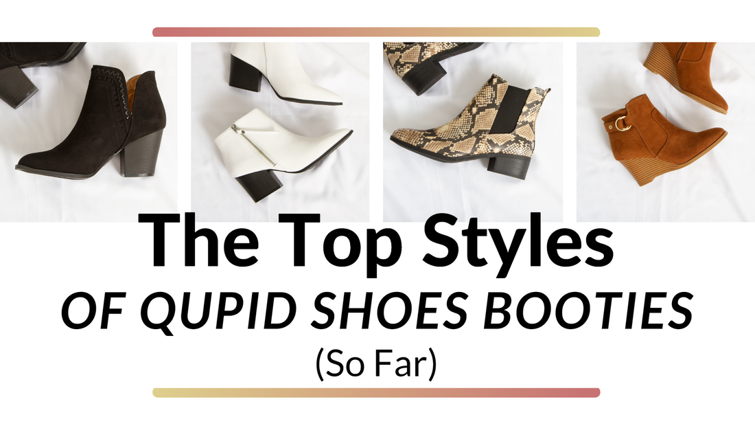 The Top Styles of Qupid Shoes Ankle Booties (So Far)
