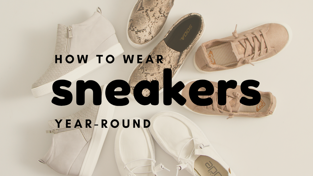 How to Wear Sneakers Year-Round