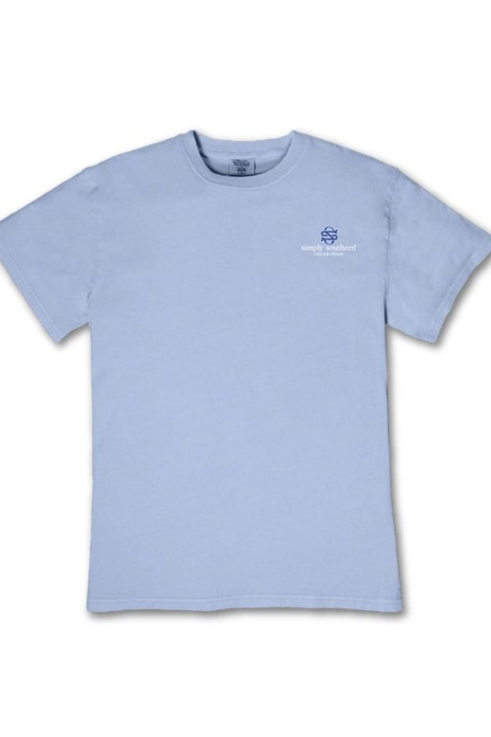 Simply Southern At the Lake T-Shirt for Women in Faded Blue