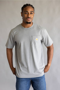 Carhartt Irvine Relaxed Dog T-Shirt for Men in Ash