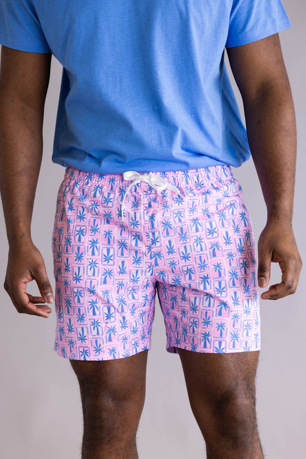 Chubbies Classic Swim Trunks 5.5” Shorts for Men in Pink