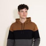 1897 Active Colorblock Hoodie for Men in Brown