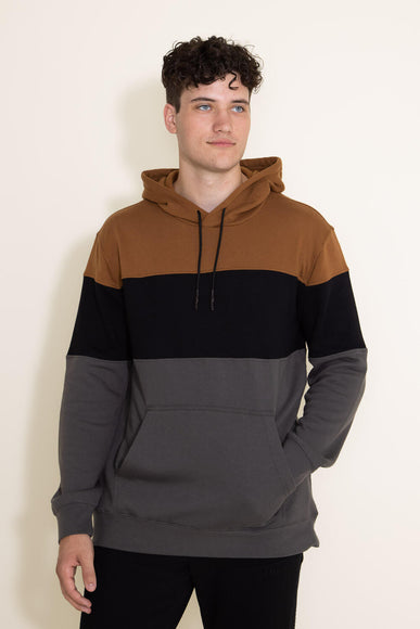 1897 Active Colorblock Hoodie for Men in Brown