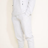 1897 Active Diamond Stretch Joggers for Men in Oatmeal