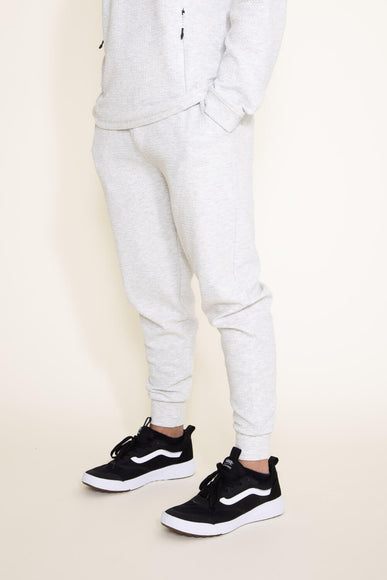 1897 Active Diamond Stretch Joggers for Men in Oatmeal