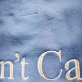 1897 Active Don’t Know Don’t Care Sweatshirt for Women in Cream/Blue