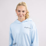 1897 Active Sunset Hour Hoodie for Women in Light Blue