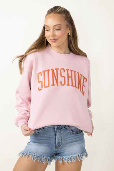 1897 Active Sunshine Sweatshirt for Women in Pink 