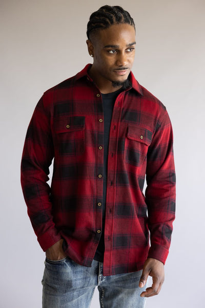 1897 Legends Stretch Flannel Shirt for Men – Glik's