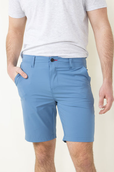 1897 Original 9” Hydro Flat Front Shorts for Men in Light Blue