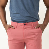 1897 Original 9” Hydro Flat Front Shorts for Men in Red