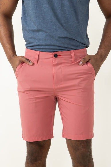 1897 Original 9” Hydro Flat Front Shorts for Men in Red