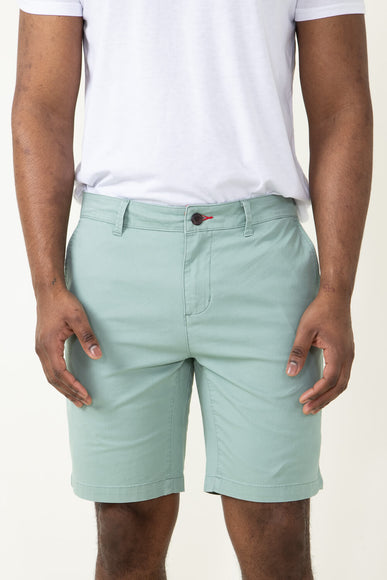 1897 Original 9" Washed Twill Shorts for Men in Green