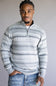 1897 Original Fisherman Quarter Zip Mock Neck Sweater for Men in Grey