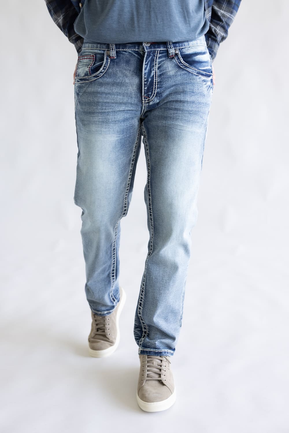 True Luck Fletcher Straight Leg Jeans for Men