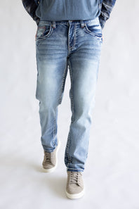 True Luck Fletcher Straight Leg Jeans for Men