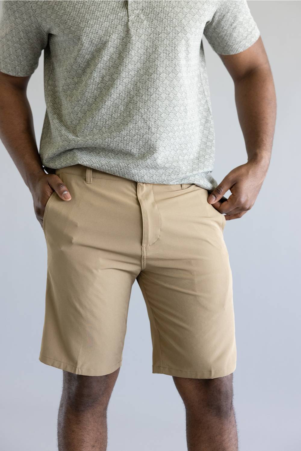 1897 Original Hybrid 9” Shorts for Men in Khaki | XU9820-GL KHAKI