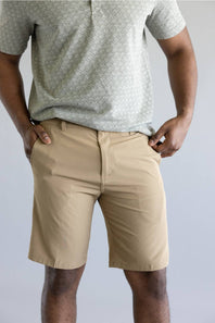 1897 Original Hybrid 9” Shorts for Men in Khaki