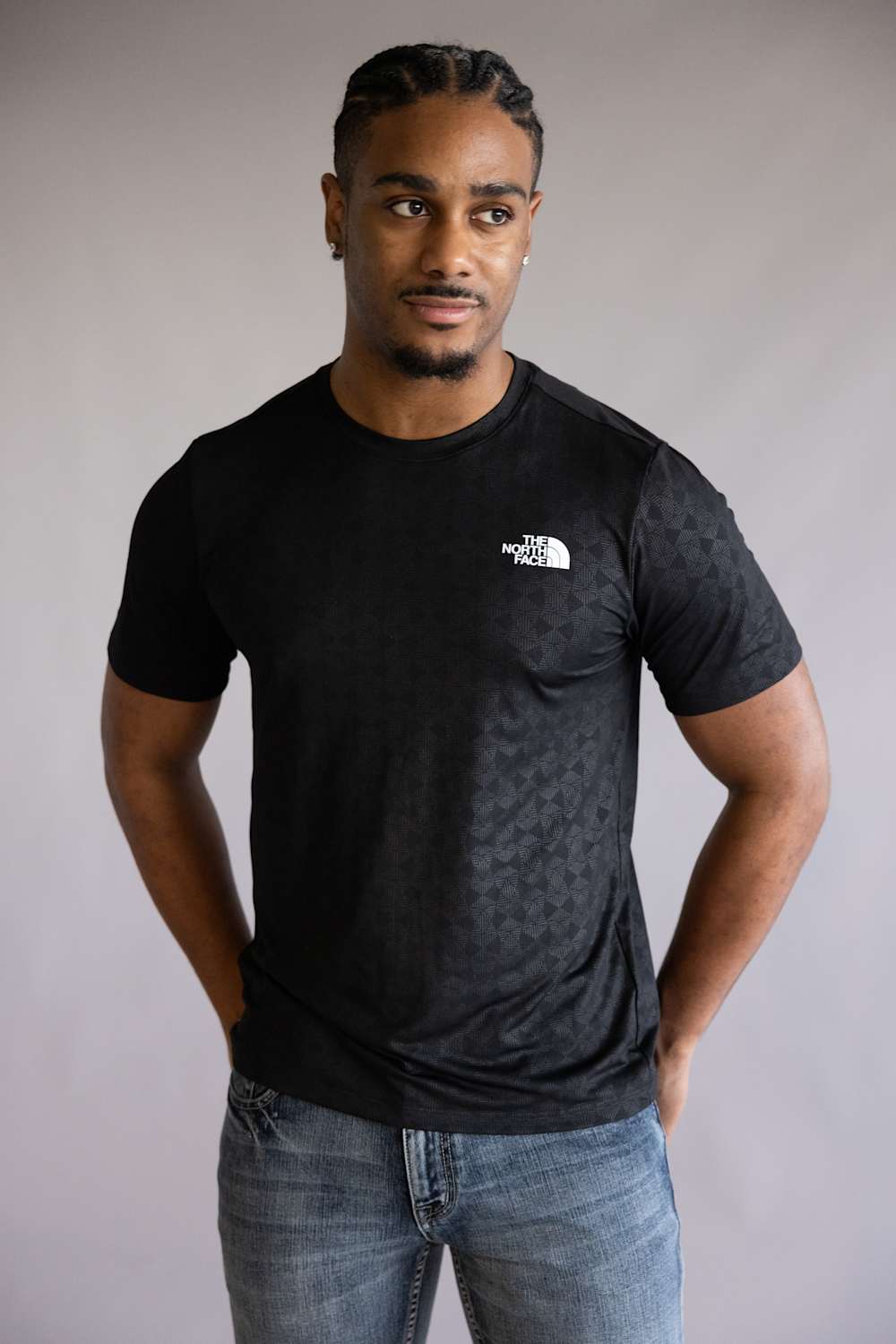The North Face 24/7 Pentadome T-Shirt for Men in Black