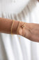 3 Piece Clover Bracelet Set in Gold